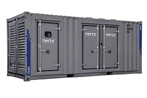 Дизельный генератор Hertz HG 1500 PC в кожухе ДизельЭнергоРесурс