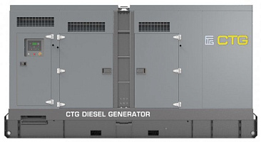 Дизельный генератор CTG 825D в кожухе с АВР ДизельЭнергоРесурс